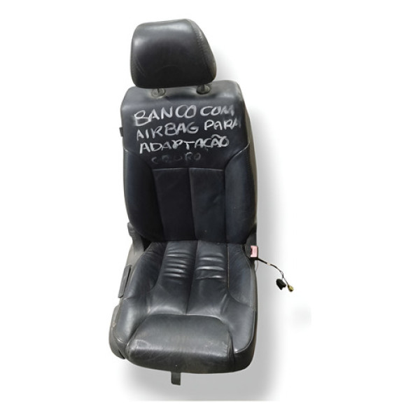 Banco Com Airbag   Para Adaptação Dianteiro Direito Preto