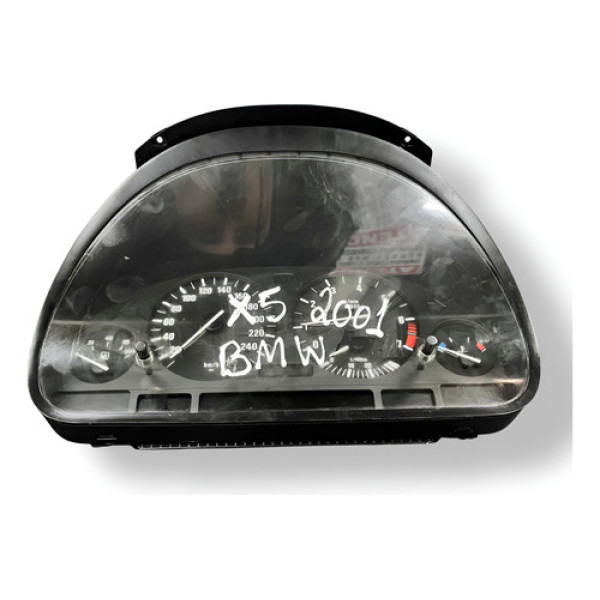 Painel Instrumentos Bmw X5 3.0 2001 2002 2003 2004  88311242 - Preto