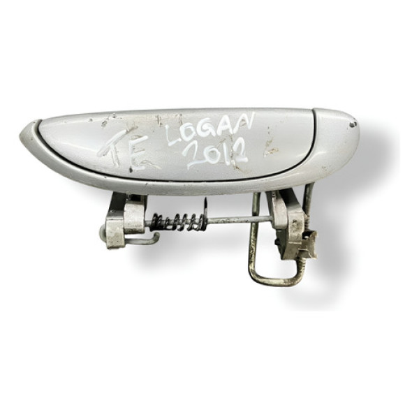 Maçaneta Ext Porta Tras Esquerda Renault Logan 12 977114102 - Prateado - Traseira