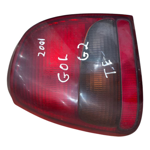 Lanterna Traseira Esquerda Volkswagen Gol G2 2001 377945111 Esquerdo/motorista Vermelho