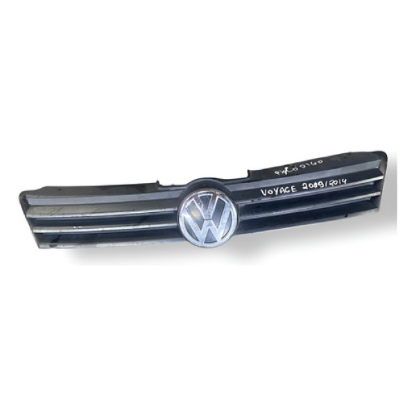 Grade Dianteira Radiador Volkswagen Voyagem 2009 2910231c Preto Fosco