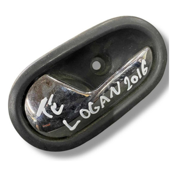 Maçaneta Interna Traseira Esquerda Renault Logan 2016 2017 1 Traseira