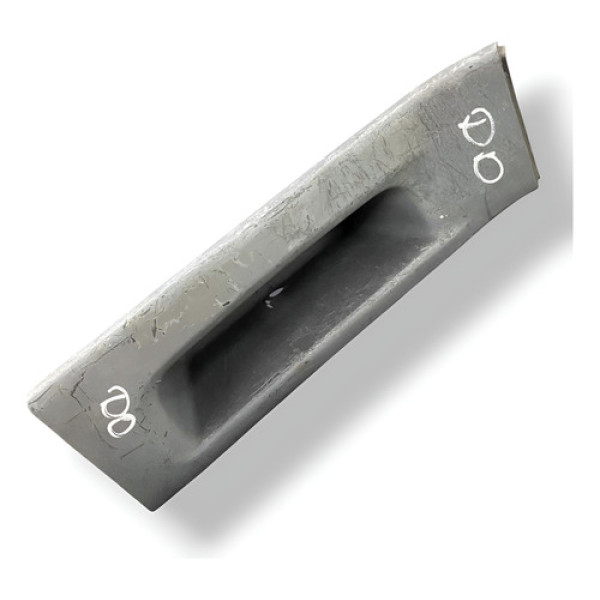 Puxador Porta Dianteira Direita Chevrolet S10 2014 - 5003039 Cinza