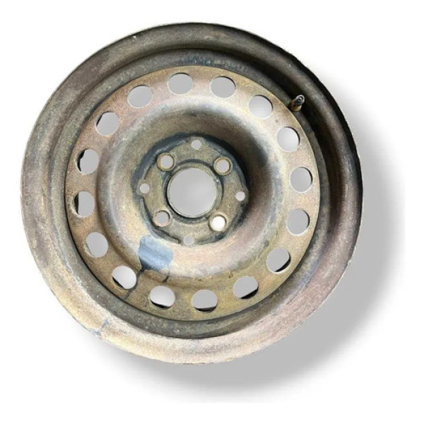 Roda Avulsa Ferro Aro 14 Vw Gol Voyage Saveiro Golf Parati Prateado