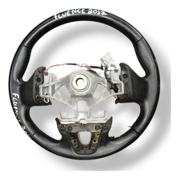 Volante Direção Renault Fluence  2.0 2013 2014 2015 2016 Preto