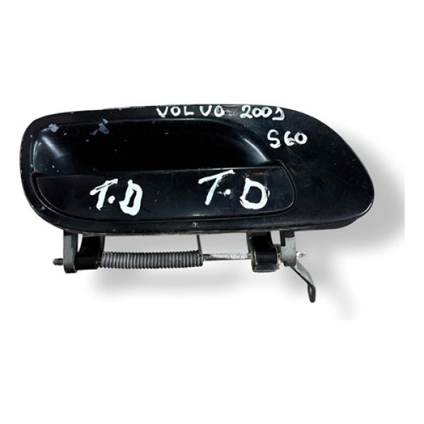 Maçaneta Externa Traseira Direita Volvo S60 2002 2002 2003 - Preta - Traseira