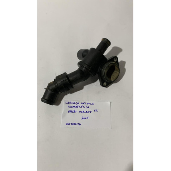 Carcaça Válvula Termostatica Passat 2.0 2007 06f1211116