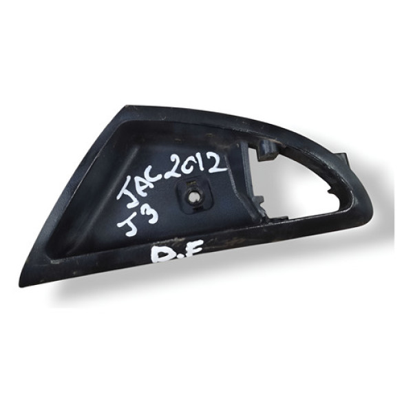 Acabamento Maçaneta Int Tras Esquerdo Jac J3 12 6105230u8160 Preto Traseira