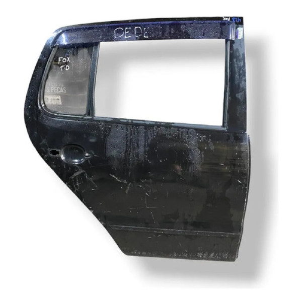 Porta Traseira Direita Volkswagen Fox 2007 2008 2009 2010 Traseira Direito Preto