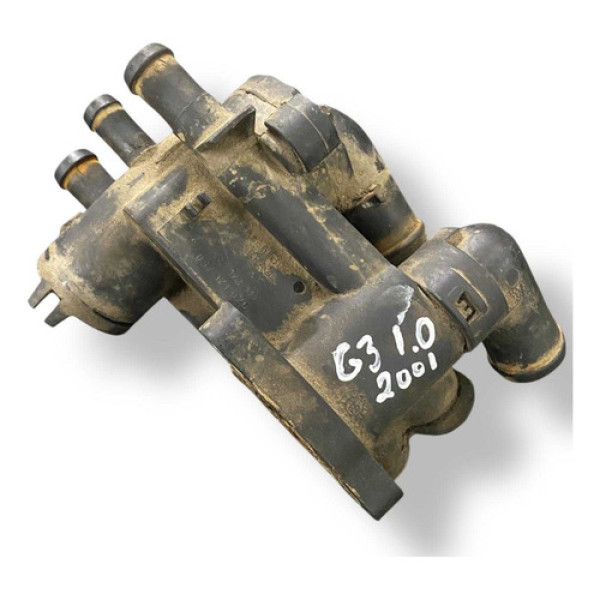 Carcaça Válvula Termostática Vw Gol G3 1.0 2001 032121111