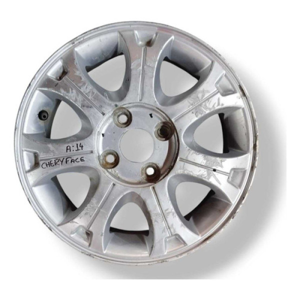 Roda Avulsa Aro 14 Chery Face  Ferro Prateado