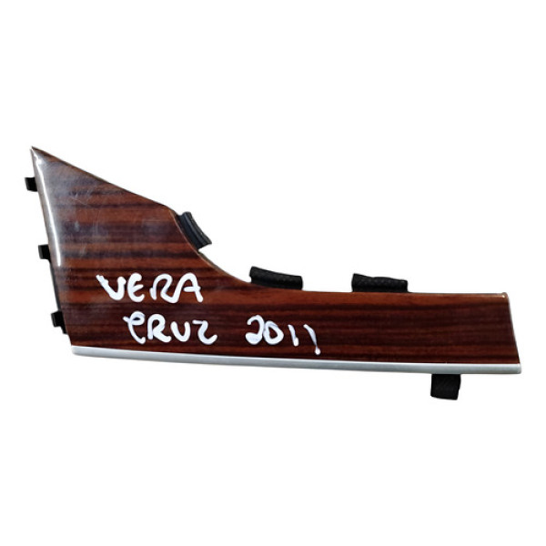 Acabamento Esquerdo Painel Hyundai Veracruz 2011 847823j000 Marrom-escuro Normal