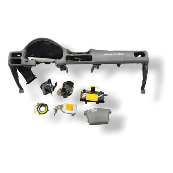 Kit Airbag Toyota  Corolla 1998 1999 2000  2001 2002 - Preto