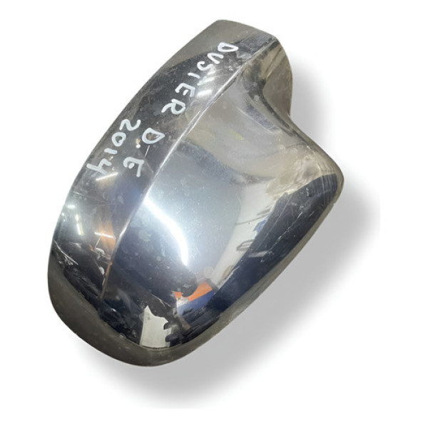 Capa Retrovisor Dianteira Esquerda Duster 2014 2721x350817 Prateado