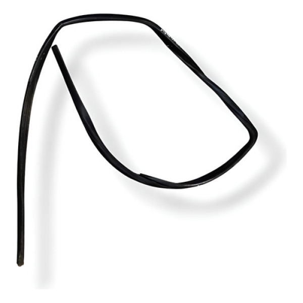 Borracha Canaleta Vidro Traseira Esquerda Gm Meriva 2007 08 Cinza