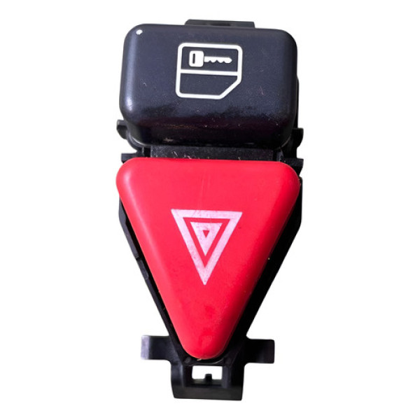 Botao Pisca Alerta Trava Porta Mercedes Classe A 1999 A2005 Preto