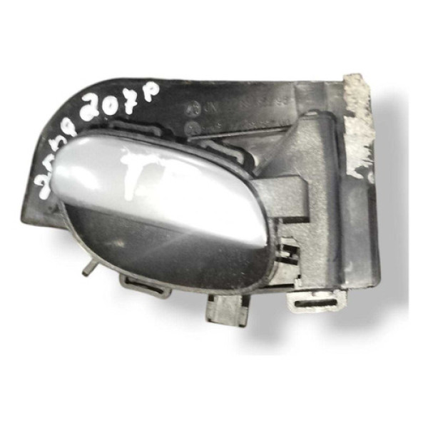 Maçaneta Interna Tras Esquerda 207 Passion 2009 9623698477 Preto Traseira