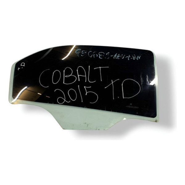 Vidro Porta Traseira Direita Chevrolet Cobalt 2015 A 2018