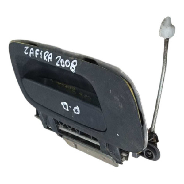 Maçaneta Dianteira Direita Chevrolet Zafira 2008 Até 2012 Preto Dianteira