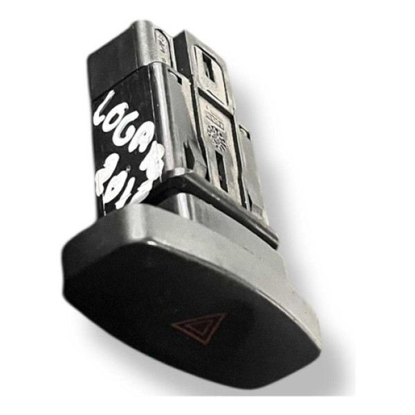 Botão Pisca Alerta Renault Sandero Logan 2011 2012 2013 Preto