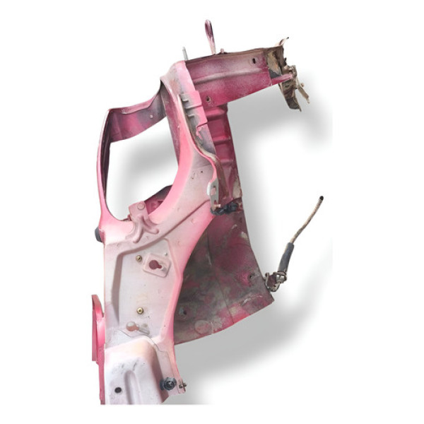 Ponta Longarina Dianteira Esquerda Peugeot 206 2001 A 2004 Vermelho