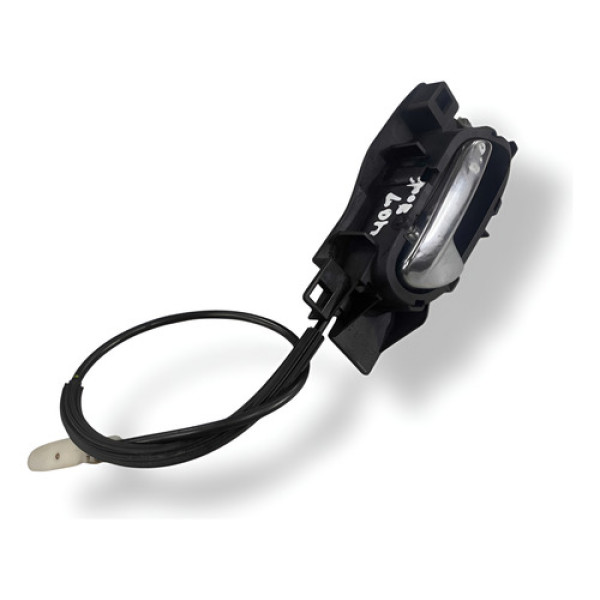 Maçaneta Interna Diant Direita Peugeot 407 Sw 2006 96326177 - Prateado - Dianteira