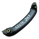 Puxador Porta Traseira Esquerda Gm Celta 2001/2006 93396396 Preto Traseira