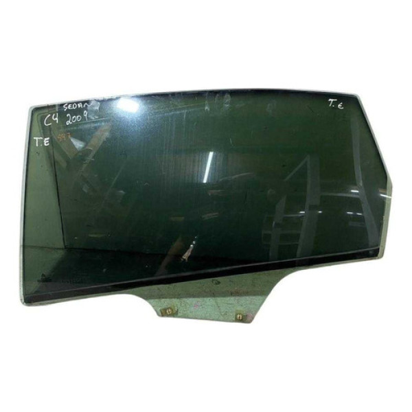 Vidro Traseiro Esquerdo Citroën C4 Pallas Sedan 2007/2012