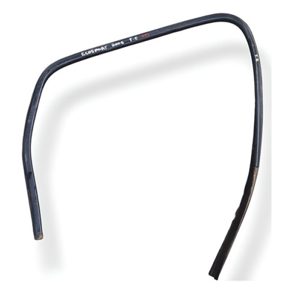  Borracha Porta Traseira Esquerda Ecosport 2007 2n15n25824 Preto