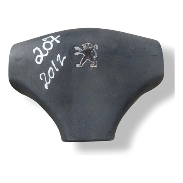 Tampa Capa Volante Peugeot 207 2012 2013 2014 2015 2016 2017 - Preto