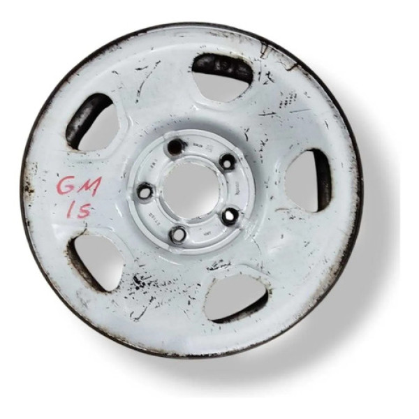 Roda Avulsa Aro 15 Chevrolet Agile Corsa Onix Plus Tracker Branco