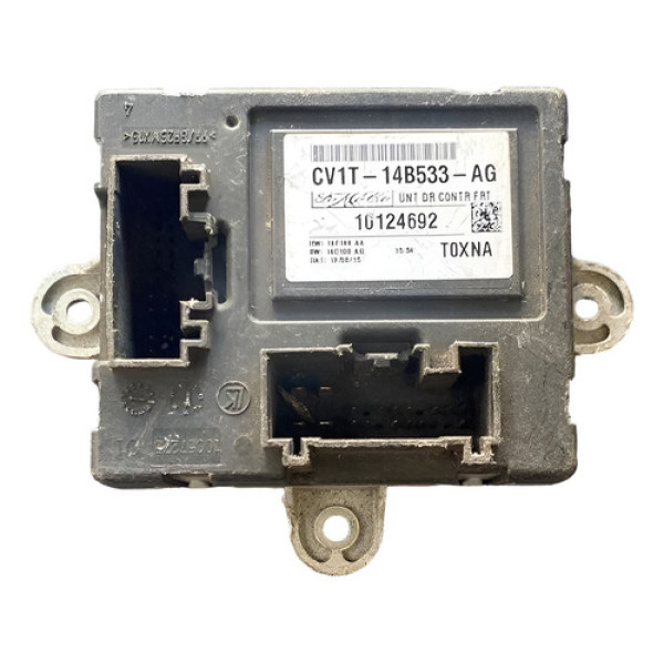 Modulo Porta New Fiesta  Cv1t -14b533 -ag - Dianteira - Lateral - Prata