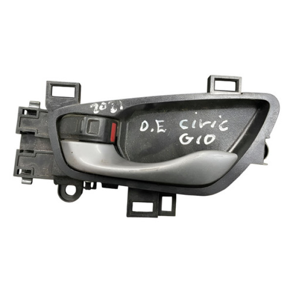 Maçaneta Interna Dianteira Esquerda Honda Civic G10 Nh869l  Dianteira