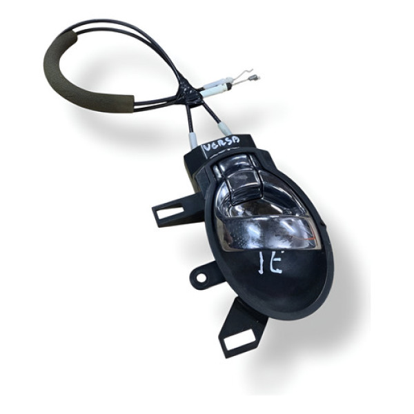 Maçaneta Interna Traseira Esquerda Nissan Versa 2016 2017 - Verde - Traseira