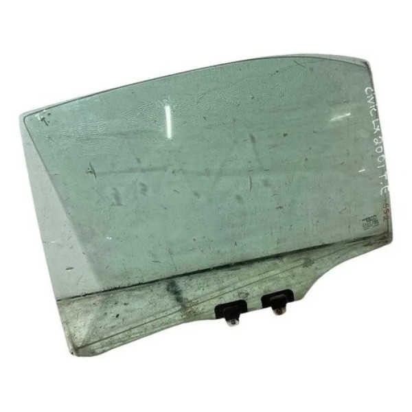 Vidro Porta Traseiro Esquerdo Honda Civic Lx 1.7 2001 A 2006