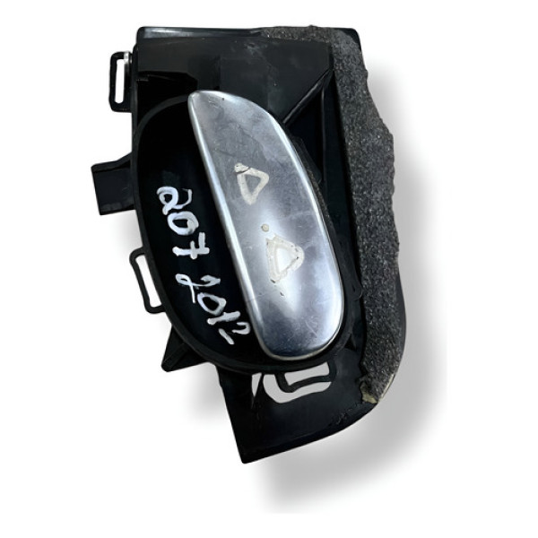 Maçaneta Externa Dianteira Direita Peugeot 207 2010 A 2012 - Preto - Dianteira