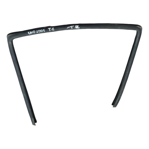 Canaleta Vidro Porta Traseira Direita Uno 2005 2006 2007 Preto