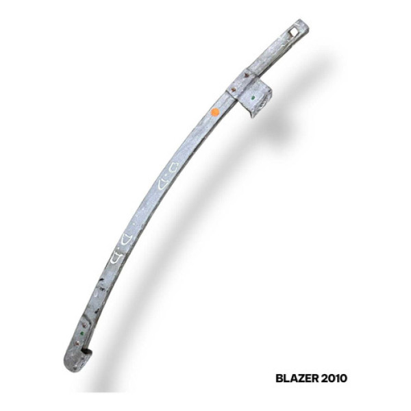 Guia Vidro Dianteiro Direito  Chevrolet  Blazer 2010 2011  Prateado