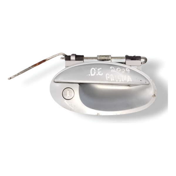 Maçaneta Externa Dianteira Esquerda Chevrolet Prisma 2009 Prateado Dianteira