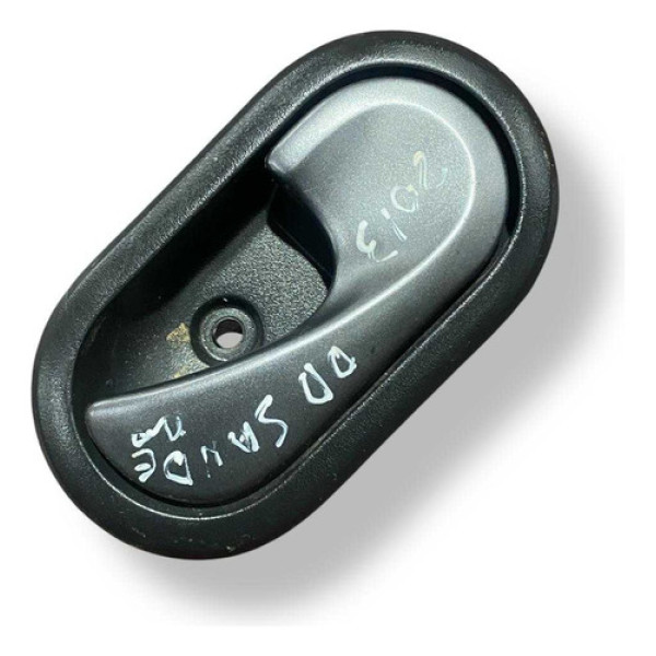 Maçaneta Interna Dianteira Direita Sandero 2014 8200606887 Preto Dianteira