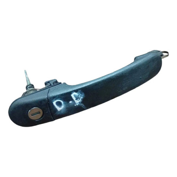 Maçaneta Externa Dianteira Direita Vw Gol G4 2005 A 2008 Preto Dianteira