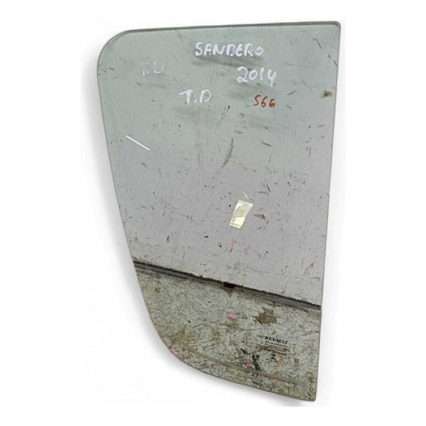 Vidro Fixo Traseiro Esquerdo Renault Sandero 2008 2009 /2014