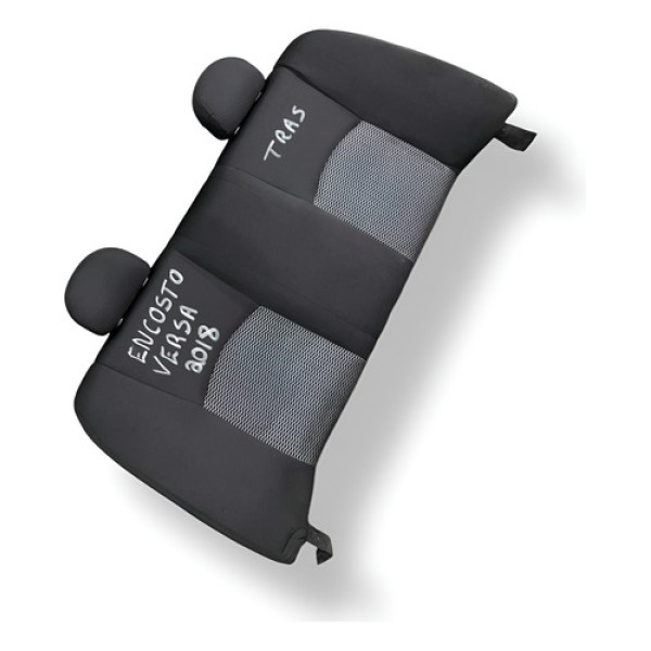 Encosto Banco Traseiro Nissan Versa 1.6 S  - 2019/2020/2021 Preto