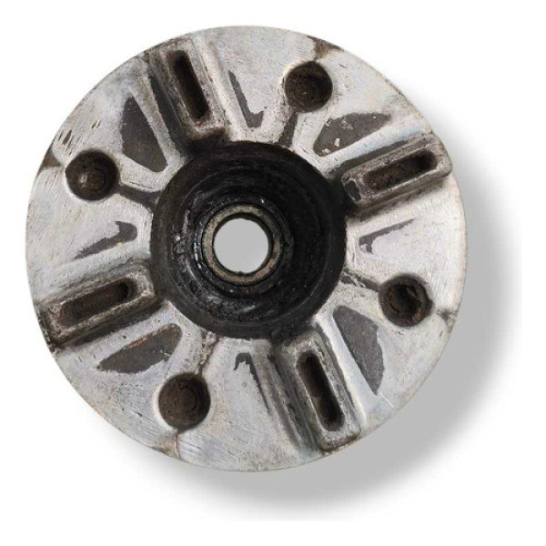 Flange Coroa Honda Biz 100 - 1998 1999 2000 2001 2002 A 2005 Prateado