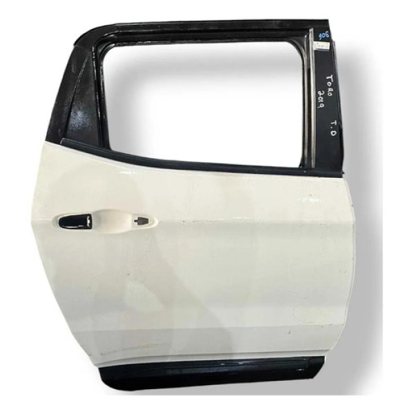 Porta Traseira Direita Fiat Toro 2016 2017 2018 2019 A 2022 Traseira Direito Branco
