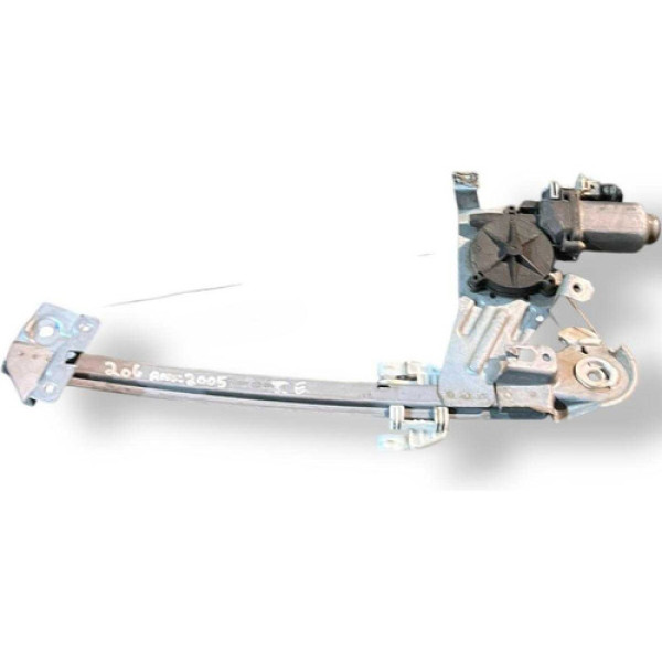 Maquina Vidro Eletrico Traseira Esquerda Peugeot 206 2005