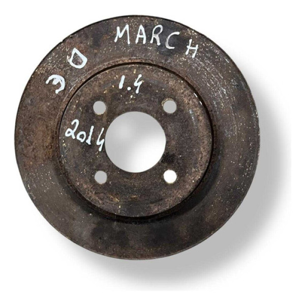 Disco Freio Dianteiro Nissan March 1.6 2016 2017