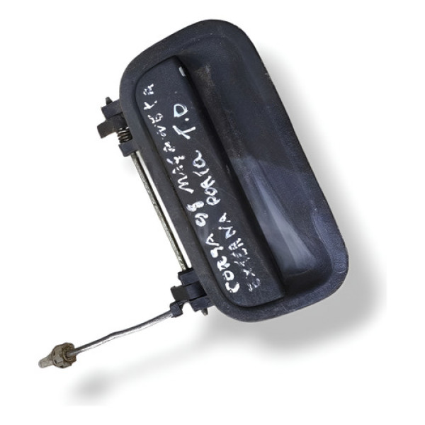 Maçaneta Externa Traseira Direita Gm Corsa 1.6 1998 2531631c Preto Traseira