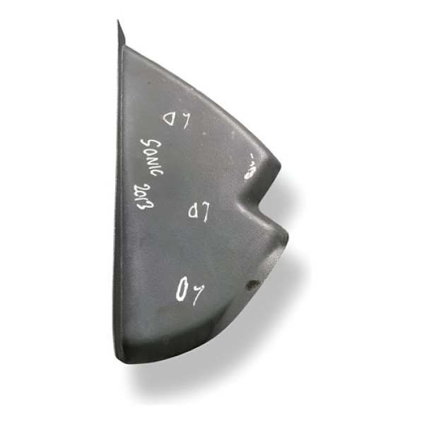 Acabamento Capa Painel Direito Chevrolet Sonic 2013 96886258 Preto