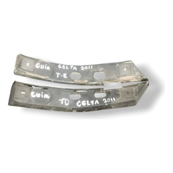 Par Suporte Parachoque Traseiro Chevrolet Celta 93388456